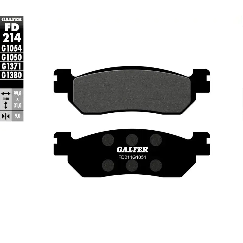 FD214G1054 Brake Pads Semi Metallic Fd214g1054 - Semi-Metallic