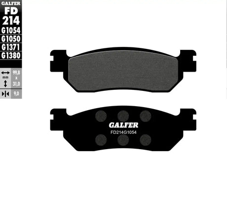 FD214G1054 Brake Pads Semi Metallic Fd214g1054 - Semi-Metallic