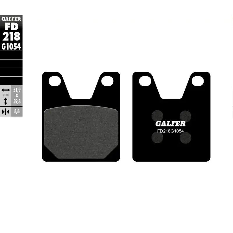 FD218G1054 Brake Pads Semi Metallic Fd218g1054 - Semi-Metallic