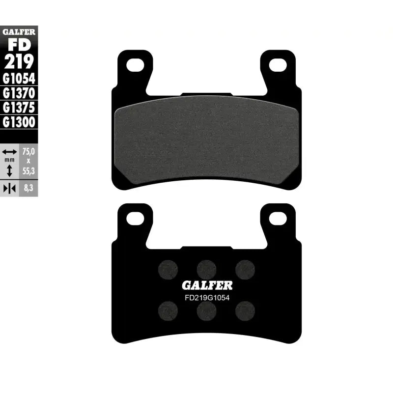 FD219G1054 Brake Pads Semi Metallic Fd219g1054 - Semi-Metallic
