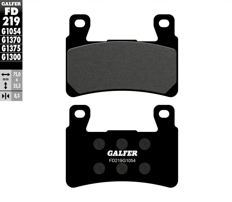 FD219G1054 Brake Pads Semi Metallic Fd219g1054 - Semi-Metallic