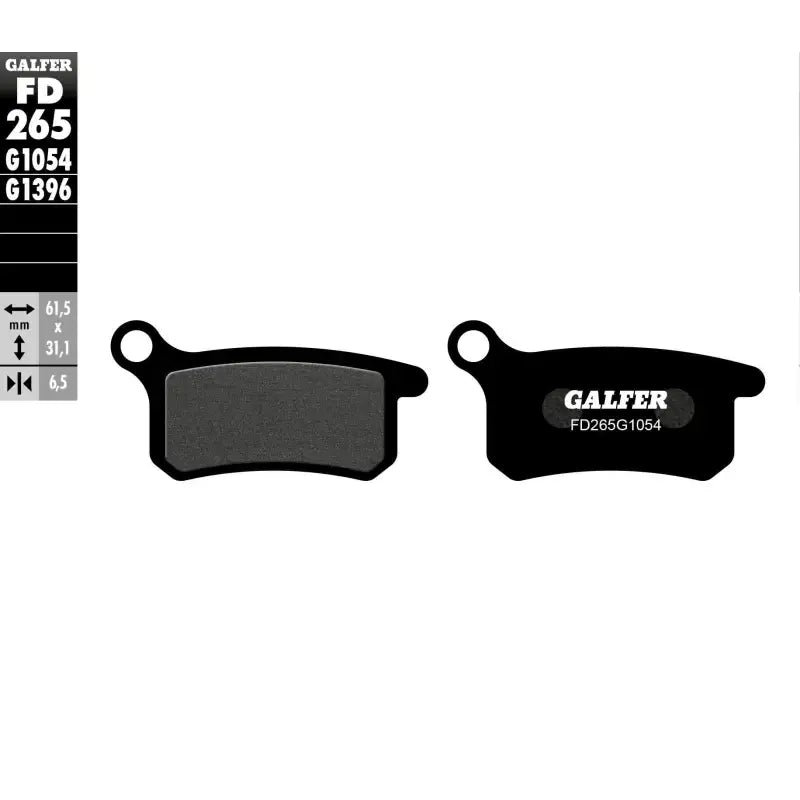 FD265G1054 Brake Pads Semi Metallic Fd265g1054 - Semi-Metallic