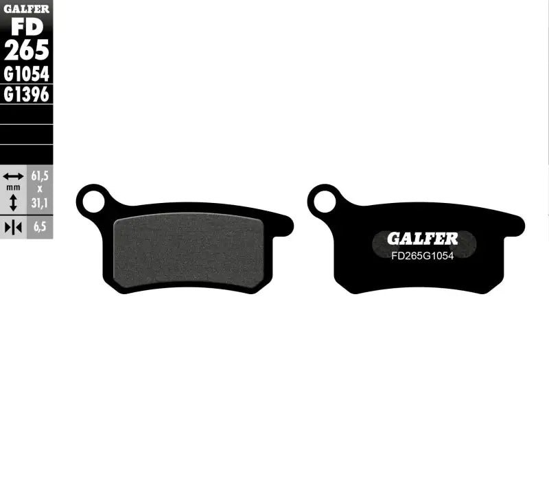 FD265G1054 Brake Pads Semi Metallic Fd265g1054 - Semi-Metallic