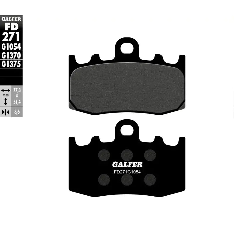 FD271G1054 Brake Pads Semi Metallic Fd271g1054 - Semi-Metallic