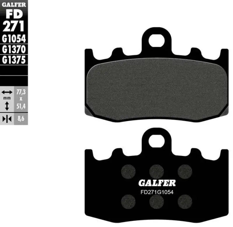 FD271G1054 Brake Pads Semi Metallic Fd271g1054 - Semi-Metallic
