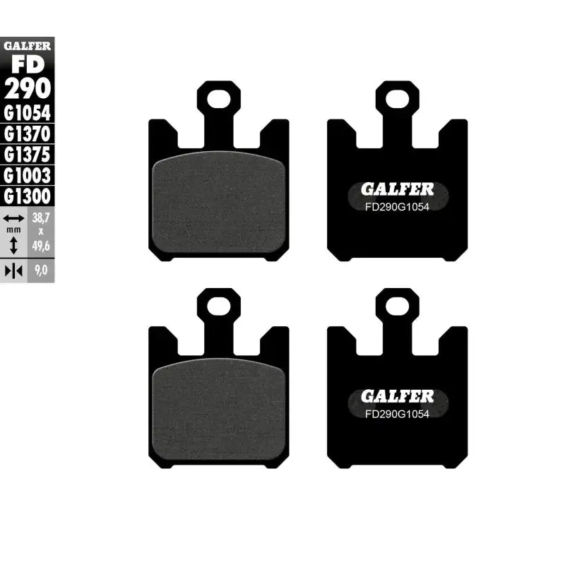 FD290G1054 Brake Pads Semi Metallic Fd290g1054 - Semi-Metallic