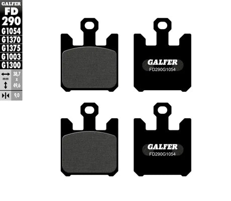 FD290G1054 Brake Pads Semi Metallic Fd290g1054 - Semi-Metallic