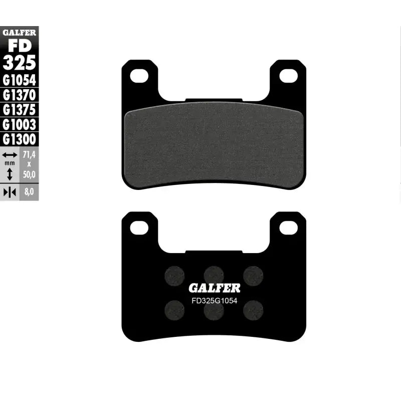 FD325G1054 Brake Pads Semi Metallic Fd325g1054 - Semi-Metallic