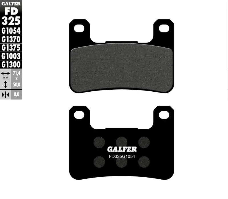 FD325G1054 Brake Pads Semi Metallic Fd325g1054 - Semi-Metallic