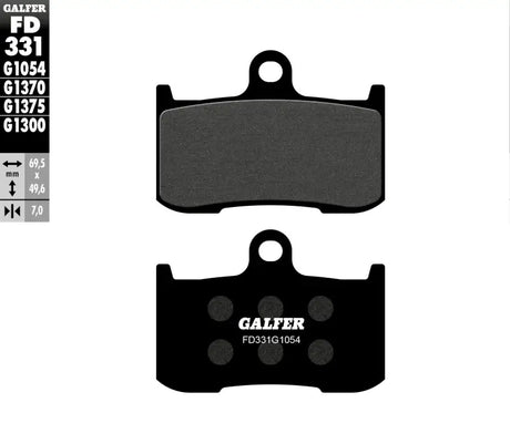 FD331G1054 Brake Pads Semi Metallic Fd331g1054 - Semi-Metallic