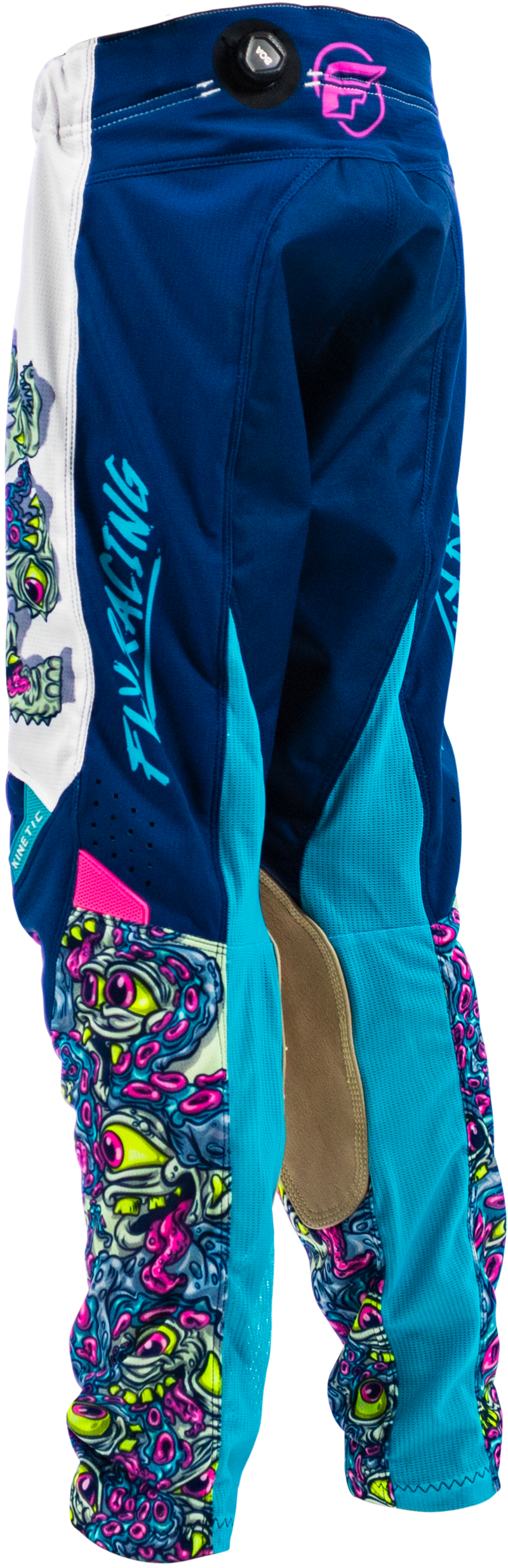 Yth Kinetic Mutant Mesh Pants White/Blue/Multi Sz 22