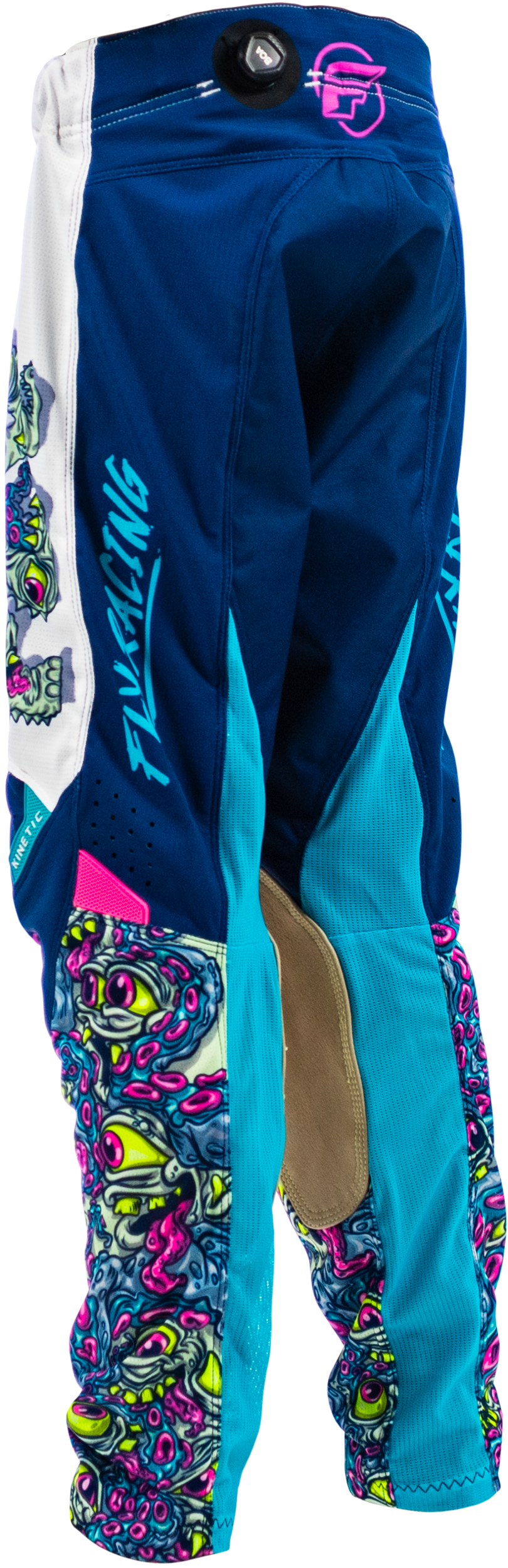 Yth Kinetic Mutant Mesh Pants White/Blue/Multi Sz 22