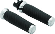 Kuryakyn 5944 Kuryakyn Thresher Grips 14-17 Indian Models Chrome - 5944