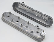 Granatelli 96-22 GM LS Tall Valve Cover w/Integral Angled Coil Mounts - Cast Finish - 640360