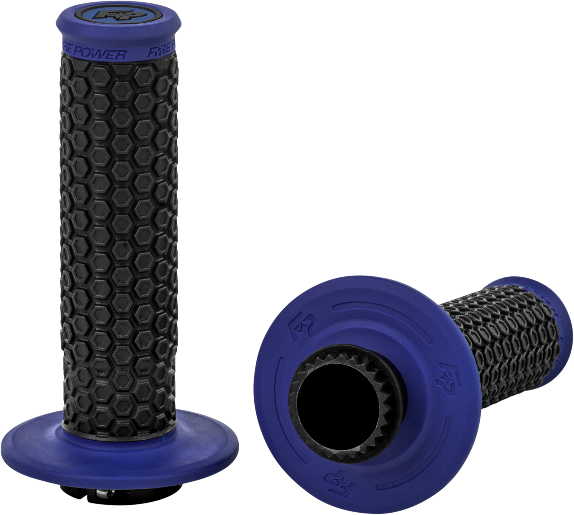 Pilot Mx Lock On Grips Blue