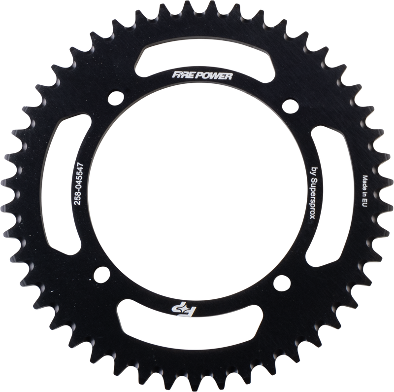 FPA-455-47-BLK Fire Power Rear Sprocket Aluminum 47T Blk