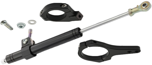 Harddrive Steering Damper 81243 - Black Kit 20-25 Fxlrst