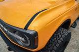 Fender Hook Delete Used To Replace The Factory Tie Down Hooks; Powder Coat; Black; Die-Cast Aluminum; With Installation