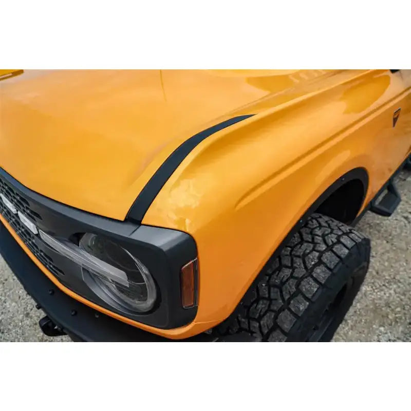 Fender Hook Delete Used To Replace The Factory Tie Down Hooks; Powder Coat; Black; Die-Cast Aluminum; With Installation