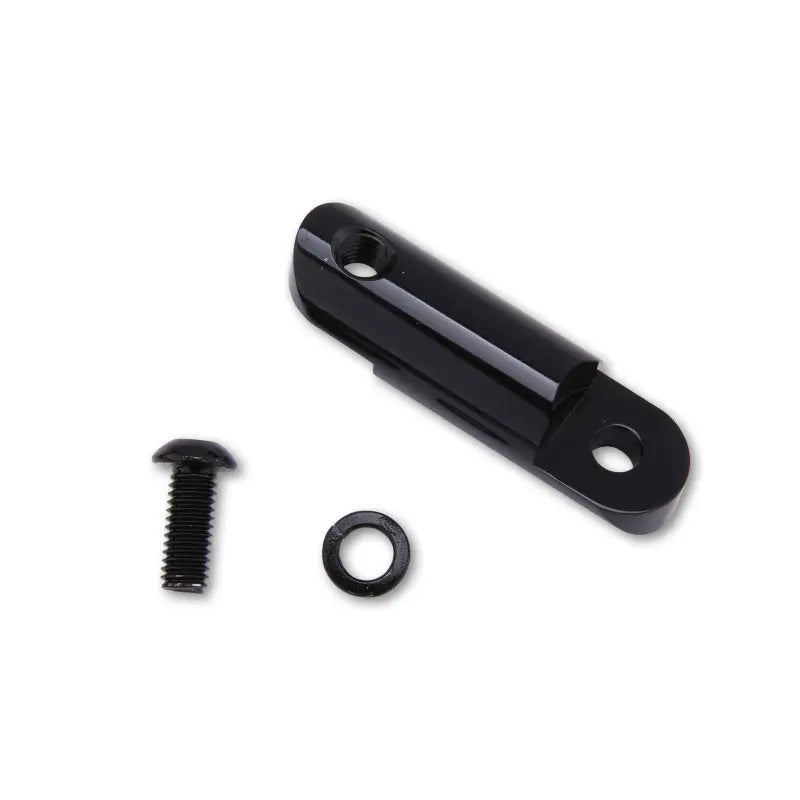 HIGHSIDER Ferrara Mirror Extension Pair Glossy Black for Powersports