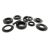 Black metal washers for spring seat locator on B18C1 engines in Honda Acura models