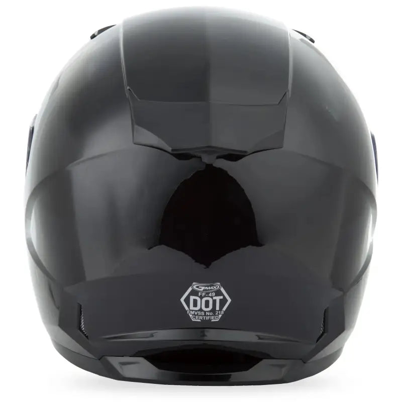 Ff 49 Full Face Snow Helmet Black Md - RV and Auto Parts