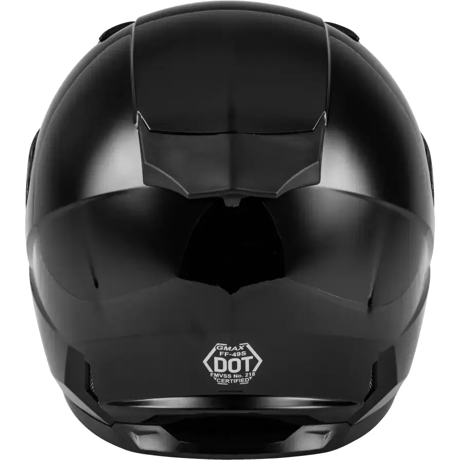 Ff 49s Full Face Snow Helmet Black W/Electric Shield 3x - Powersports
