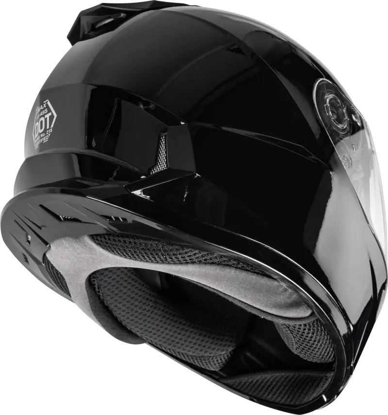 Ff 49s Full Face Snow Helmet Black W/Electric Shield 3x - Powersports