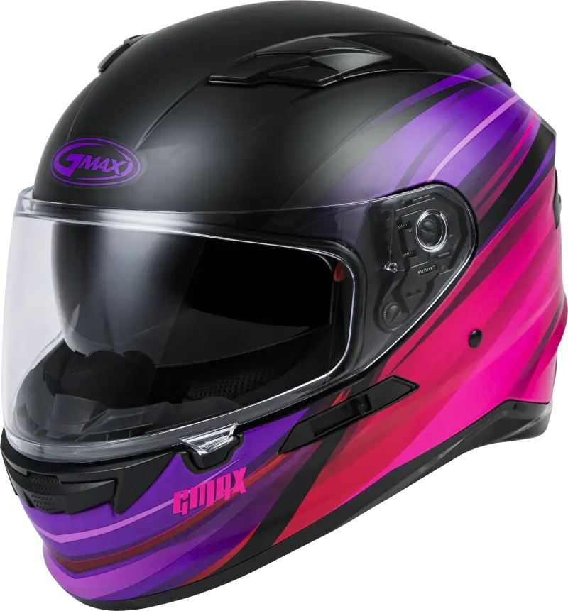 Ff 98 Full Face Osmosis Helmet Matte Black/Pur/Red Xs 