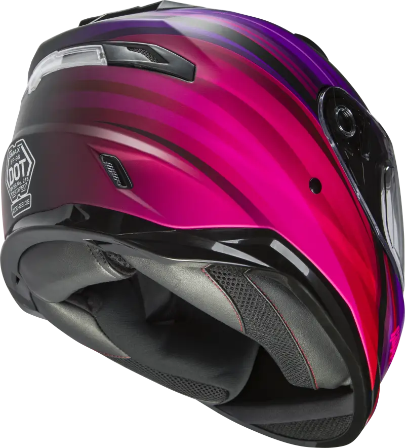 Ff 98 Full Face Osmosis Helmet Matte Black/Pur/Red Xs 