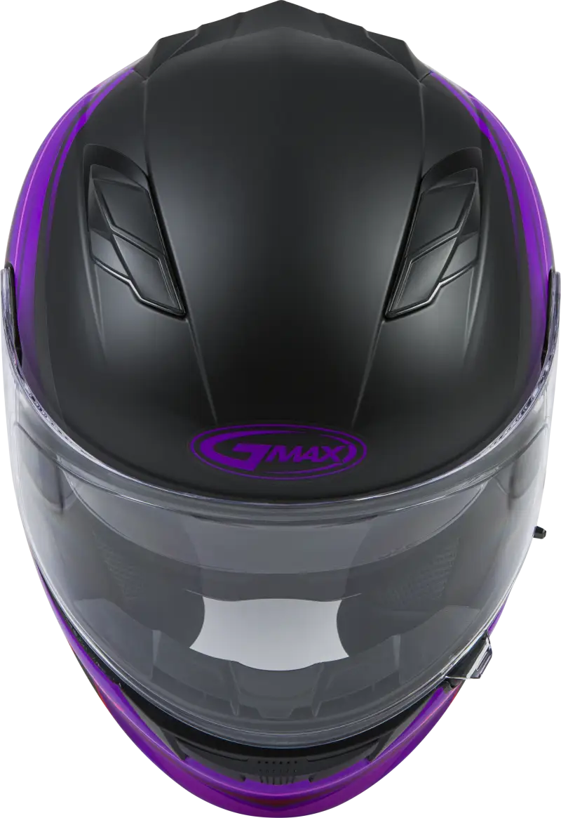 Ff 98 Full Face Osmosis Helmet Matte Black/Pur/Red Xs 