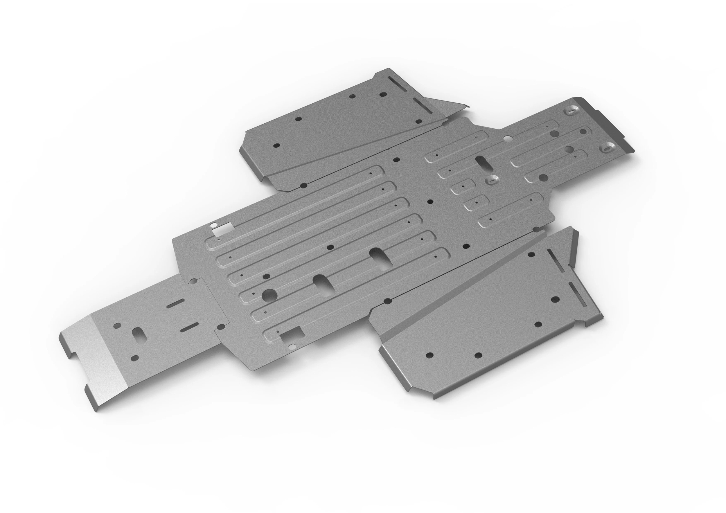 Rival Powersports USA Central Skid Plate Guards/Braces 2444.2150.2 - Alloy