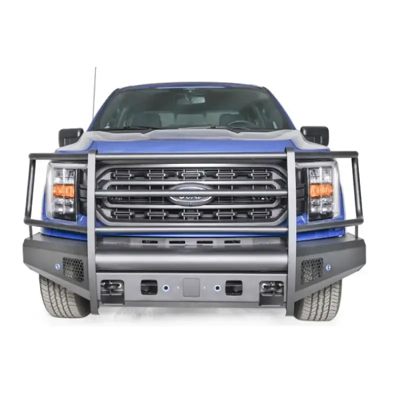 FF21-R5060-1 Fab Fours Black Steel Front Bumper