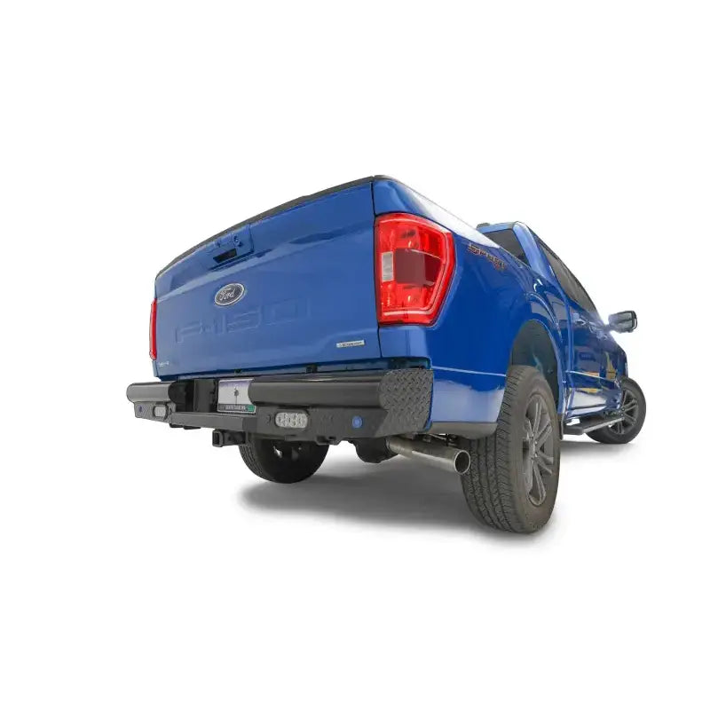 FF21-T5050-1 Fab Fours Black Steel Rear Bumper