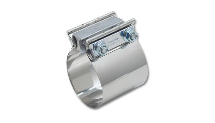 Vibrant 1178 Vibrant Easy Seal SS Exh Sleeve Butt Joint Clamp for 4in O.D. Tubing also 4in Nominal Oval Tubing