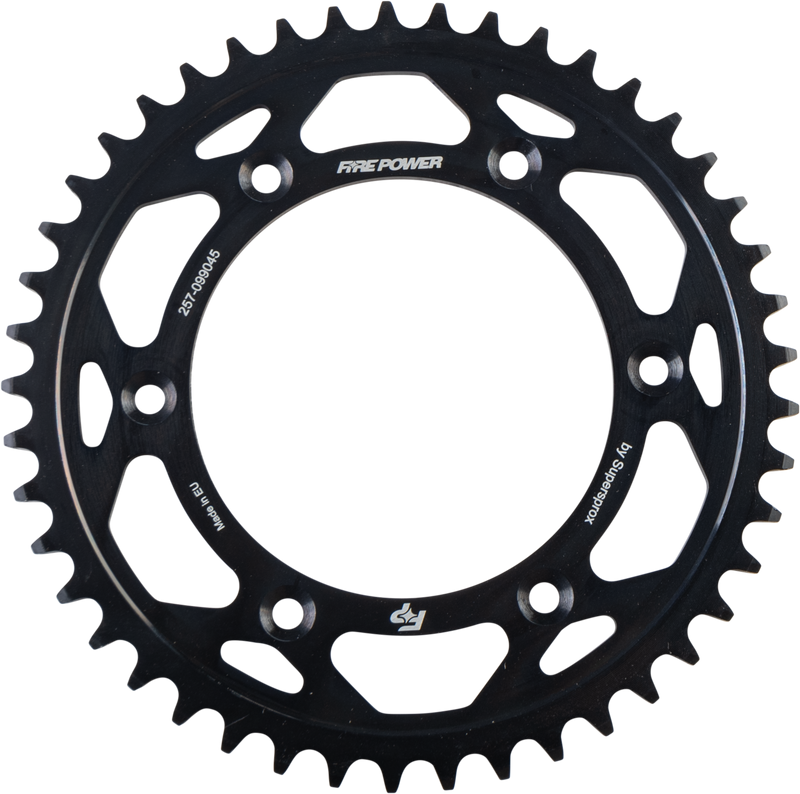 FPS-990-45-BLK Fire Power Rear Sprocket Steel 45T Blk
