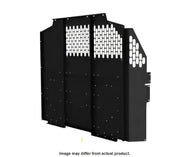Black high-roof transit panel, part of the FFG-TRH Holman 148' Transit High Roof Fast Fit Go kit, designed for easy installation and enhanced storage space.