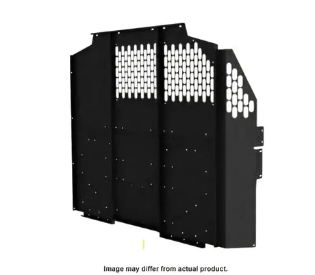 FFG-TRM Holman 130' Transit Mid Roof barrier with Fast Fit design showing side panel and ventilated grid for optimized airflow and installation.