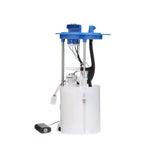 White and blue FG2669 Delphi Fuel Pump Module Assembly for automotive fuel pump replacement