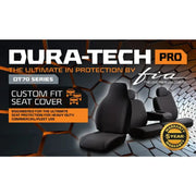 FIA Reinforced Double Stitching Seat Cover DT79-44 Black - DT Front Bucket Ram 1500