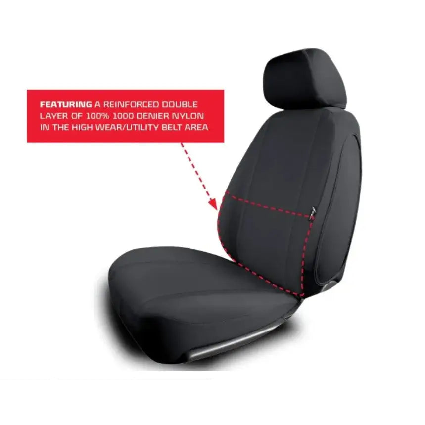 FIA DTR738D Black Seat Cover