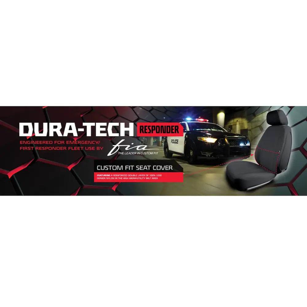 FIA DTR946P Black Seat Cover
