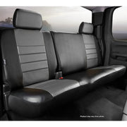 FIA Face Fabric Water Repellent Seat Cover SL65-11 Gray - SL Rear Split Backrest