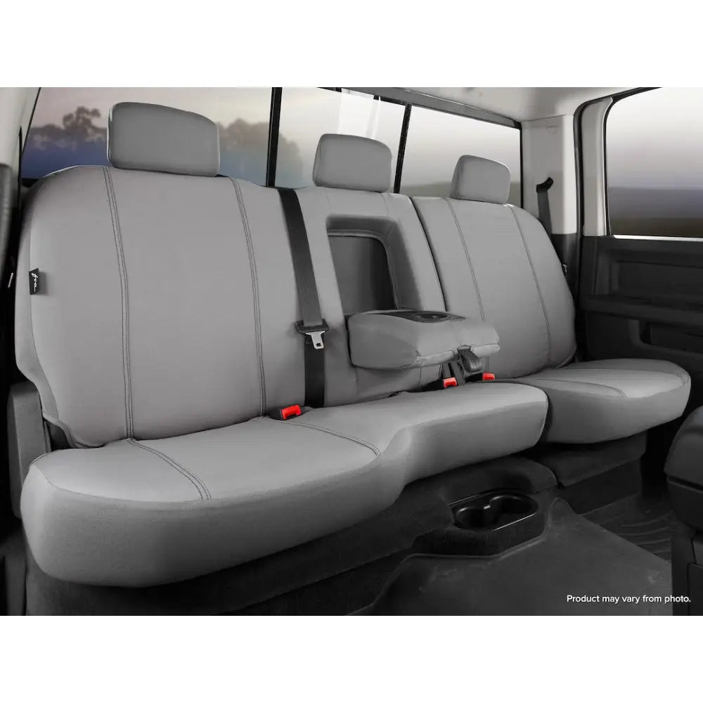 FIA Face Fabric Water Repellent Seat Cover SP85-2 Gray - SP Rear Split 40 Driver 60 Pas