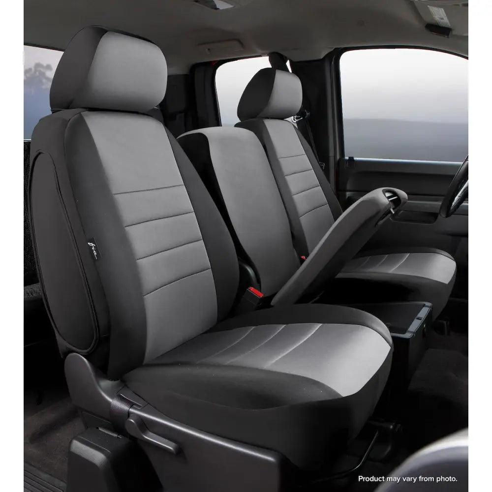 FIA Padded For Extra Comfort Seat Cover NP99-58 Gray - NP Front 40 20 40 Ram