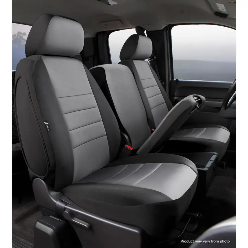 FIA Padded For Extra Comfort Seat Cover NP99-58 Gray - NP Front 40 20 40 Ram