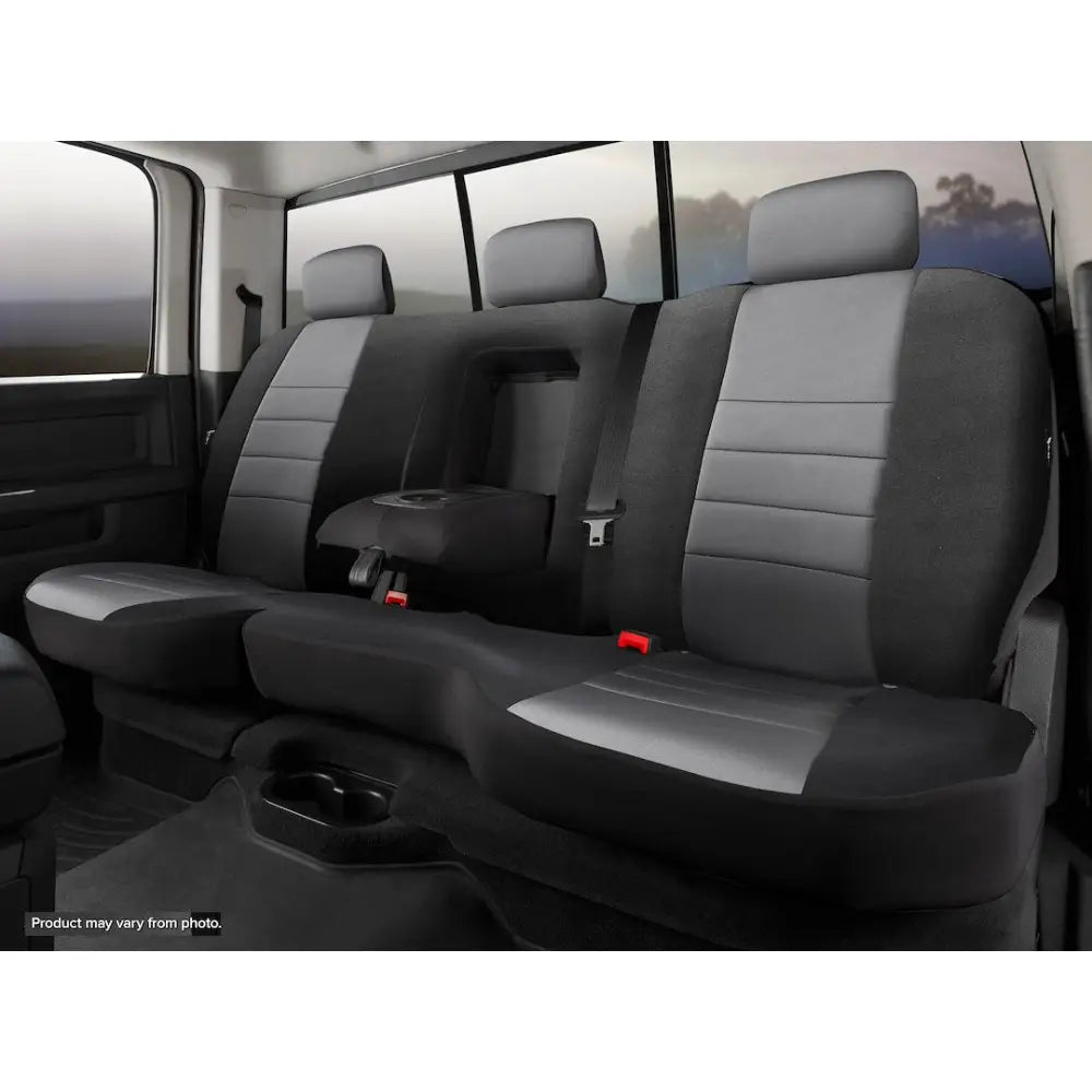 FIA Padded For Extra Comfort Seat Cover NP92-66 Gray - 60 40 GM 1500 Crew 19