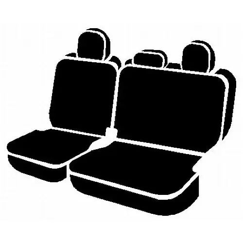 FIA Padded For Extra Comfort Seat Cover NP95-10 Gray - NP Rear Split 60 Driver 40 Pas