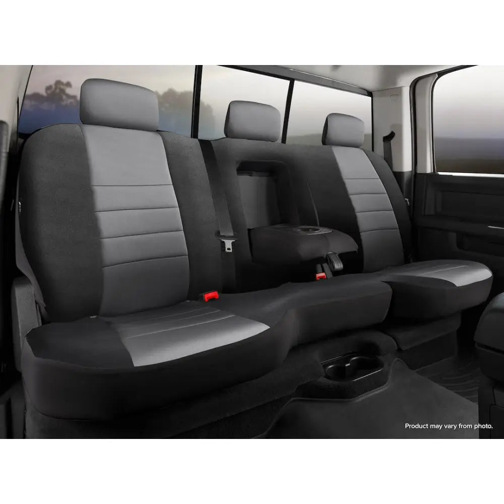 FIA Padded For Extra Comfort Seat Cover NP95-2 Gray - NP Rear Split 40 Driver 60 Pas