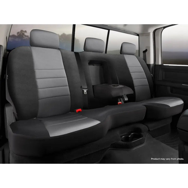 FIA Padded For Extra Comfort Seat Cover NP95-2 Gray - NP Rear Split 40 Driver 60 Pas